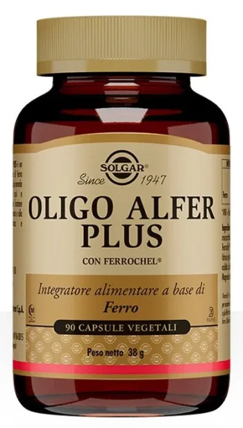 Oligo Alfer Plus, Solgar, 90caps