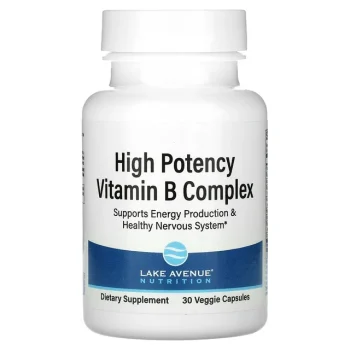 Vitamin B Complex (Lake Avenue Nutrition),30 Capsules
