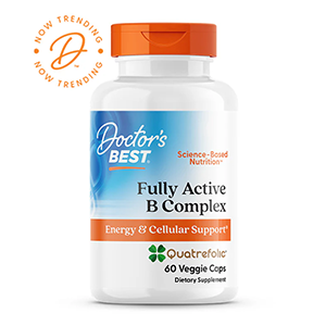 Fully Active B Complex (Doctor's Best, ), 60 Veggie Caps