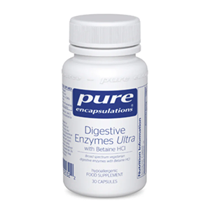 Digestive Enzymes Ultra with Betaine HCl (Pure Encapsulations), 30 capsules