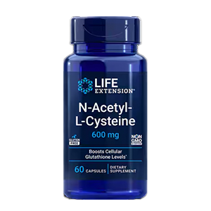 N-Acetyl-L-Cysteine (NAC)600mg, (Life Extension), 60 capsule