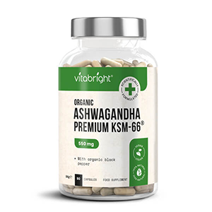 Ashwagandha Premium KSM-66 (Vita Bright), 90 capsules