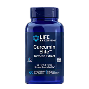 Curcumin Elite Turmeric Extract, (Life Extension), 60 capsules