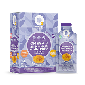 Omega 3 Skin + Hair + Immunity (O3 Omega), 30 sachets