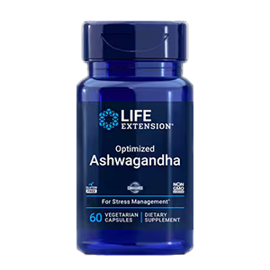 Optimized Ashwagandha , (Life Extension), 60 capsules