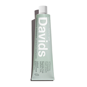 Whitening + Antiplaque Toothpaste Natural Peppermint (Davids), 149g