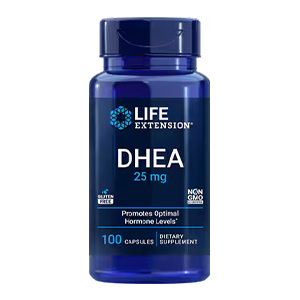 DHEA 25mg (Life Extension), 100 capsules