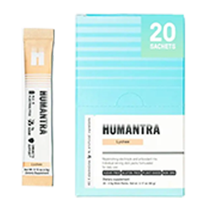 Lychee Electrolytes (Humantra), 20 stick packets