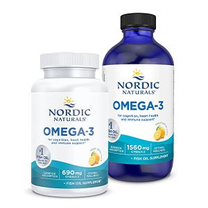Omega 3 (Nordic Naturals), 60 capsules
