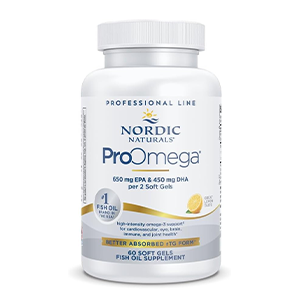 ProOmega, Lemon Flavor (Nordic Naturals), 60 capsules