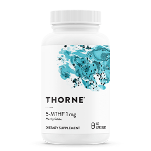 5-MTHF, 1mg (Thorne), 60 capsules