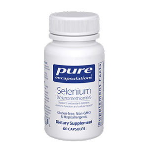 Selenium (Pure encapsulations), 60 capsules