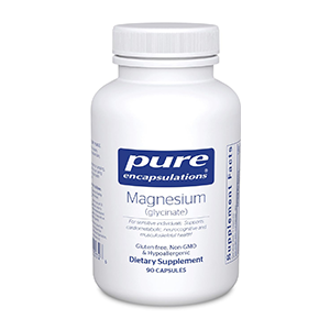Magnesium Glycinate (Pure encapsulations), 90 capsules